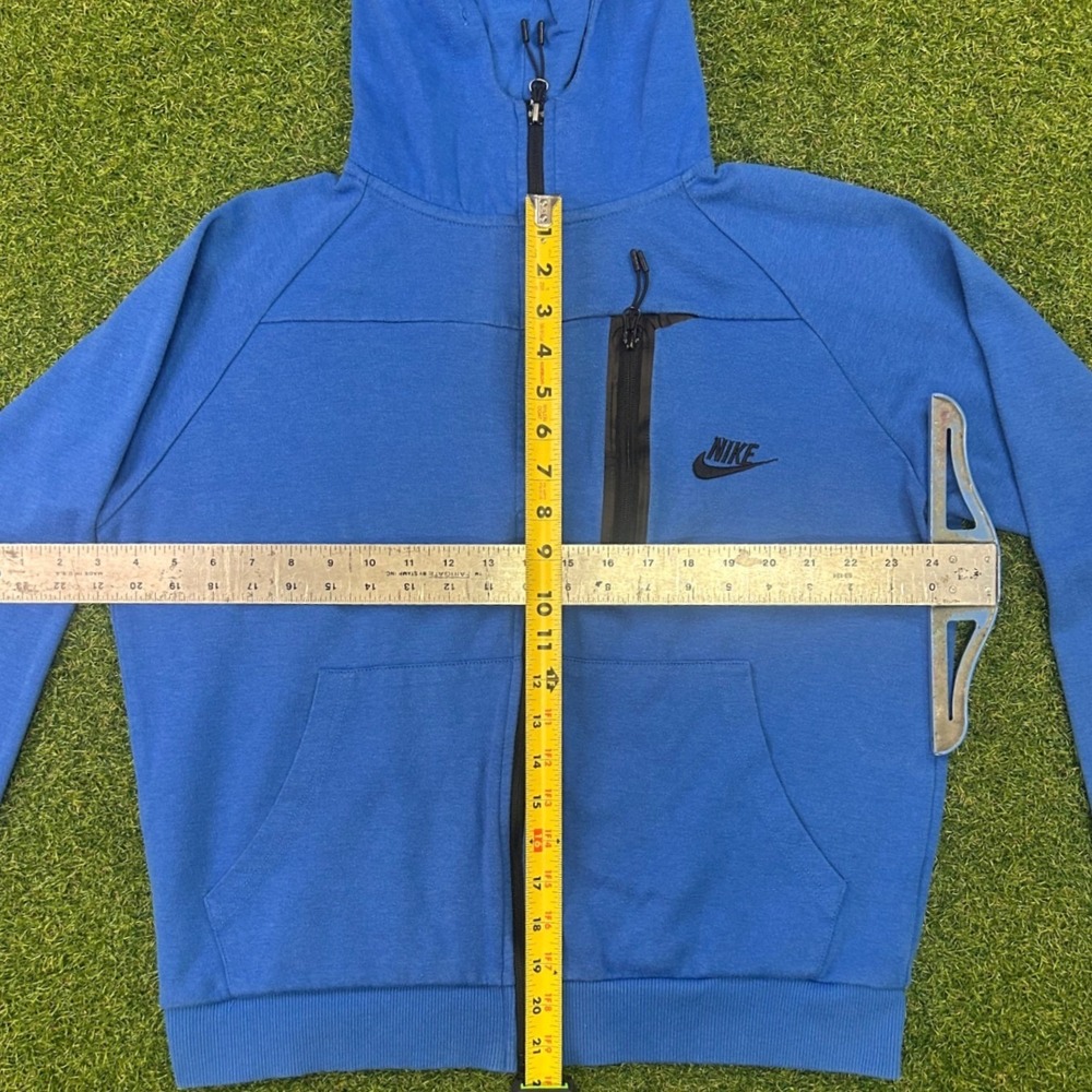 Nike Tech Fleece Full Zip Hoodie Blue Athletic Jacket Mens Small R5L2BB33 - Picture 5 of 5